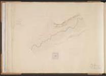 Survey of the cataraqui Creek forming part of the Rideau Canal [cartographic material] The land Sketched No 7 [drawn by] J. Burrows, OW 22 Jan. 1831.