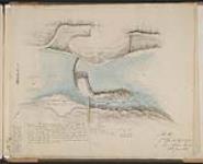 No 4 Shewing state of Dam after the temporary wooden Dam was completed and water raise to flow thro excavated channel [cartographic material] 18 June 1829.