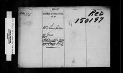 CAPE CROKER AGENCY - APPLICATION OF SAMUEL INGRAM TO PURCHASE LOT 9, CON. 6 IN LINDSAY TOWNSHIP 1894