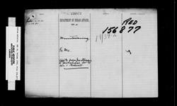 MANITOWANING AGENCY - APPLICATION OF JOHN STRINGER TO PURCHASE LOT 19, CON. 11, BIDWELL TOWNSHIP 1894-1895