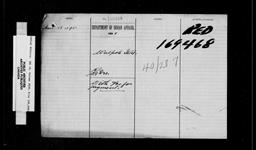 WALPOLE ISLAND AGENCY - REQUISITIONS TO PAY ACCOUNTS 1895