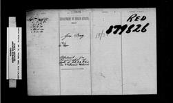 GORE BAY AGENCY - APPLICATION TO PURCHASE LOTS 21, 22, 23 AND 24, CON. 8 ON BARRIE ISLAND 1896-1900