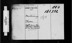 MANITOWANING AGENCY - APPLICATION OF CHARLES STRINGER TO PURCHASE LOT 26, CON. 7 IN BIDWELL TOWNSHIP 1896-1897