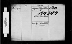 PENETANGUISHENE AGENCY - CORRESPONDENCE REGARDING PROPOSED INTEREST PAYMENT TO THE CHIPPEWAS OF BEAUSOLEIL 1898