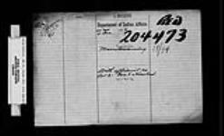 MANITOWANING AGENCY - APPLICATION OF HENRY SHANNON TO PURCHASE LOT 21, CON. 5, HOWLAND TOWNSHIP 1898-1899