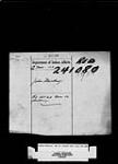 MANITOWANING AGENCY - SALE OF LOT 20, CON. 12, BILLINGS TOWNSHIP TO WILLIAM CAMPBELL 1901-1902
