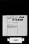 NORTHERN DIVISION, N.B. - FREDERICTON - APPLICATIONS TO PURCHASE LOT 31, BLOCK "A", ON THE TOBIQUE RESERVE 1904-1911