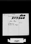 GORE BAY AGENCY - APPLICATION OF DONALD CAMPBELL TO PURCHASE LOT 25, CON. 1 IN BURPEE TOWNSHIP 1903