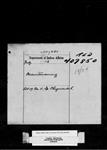 MANITOWANING AGENCY - INFORMATION REGARDING LOT 19, CON. 11, TOWNSHIP OF SHEGUIANDAH 1912