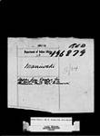 MANIWAKI AGENCY - SURRENDER OF LOTS 1 TO 16, GATINEAU FRONT RANGE, MANIWAKI 1917-1919