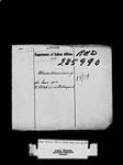 MANITOWANING AGENCY - APPLICATION OF HENRY MARTIN TO PURCHASE LOT 19, CON. 4, IN TEHKUMMAH TOWNSHIP 1905
