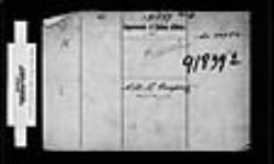 MANITOBA AND NORTHWEST TERRITORIES - PERSONNEL FILE OF A.W.L. GOMPERTZ 1897-1913