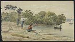 Fishing at Presqu'Isle August 1863