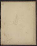 Sailing boat sketch 1863.