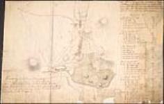 A plan of lands in the Township of Windsor in the county of Halifax in the Province of Nova Scotia granted to the Honble Michael Francklin Esquire, Joshua Mauger Esquire, Isaac Deschamps Esquire, Charles Proctor Esquire, McG. Moses & Gideon Le Dernier with subdivisions. [cartographic material] [1765]