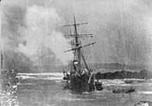 S.S. "Memphis" Captain H.A. Mellon, Ashore Corunna Bay, Spain, February 23rd 1879 1858-1895.