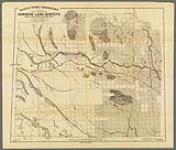 North-West Territory map shewing Dominion Land Surveys between west boundary of Manitoba and third principal meridian