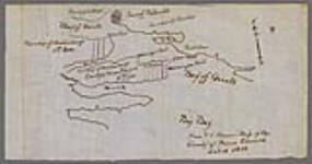 [Long Point Reserve, Missagua Point Reserve. Extract] from P.L. Elmore's map of the county of Prince Edward dated 1850 [cartographic material] 1850