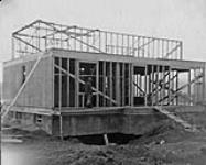 [Cap Madeleine - Construction of building] October 1956.