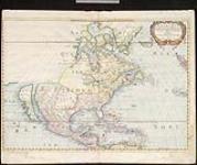 Amérique septentrionale [document cartographique] : par N. Sanson d'Abbeville géog. du Roy ; avec privilège du Roy pour vignt ans; A. Peyrounin sculp 1650.