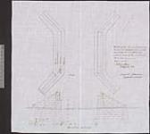 [Six Nations Reserve no. 40]. Sketch of the reinforced concrete abutments proposed to be erected for bridge #1 over McKenzie Creek in front of the north 1/2 of lot 29, con. 1, Tuscarora [township, Ont.] [technical drawing] 1916.