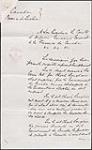 September 1874.  Petition to Lord Dufferin, Governor General of Canada, from the widow of Charles Langois, demanding his pension.