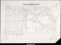 [Shoal Lake Reserve no. 40]. Sectional Map, Manitoba. Lake of the Woods. East of Principal Meridian. [Sheet] 24 [cartographic material] 1912