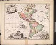 Americam utramque aliis correctiorem. [cartographic material] / Excud G. Van Keulen Amsterdami. 1712?].