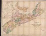 MacKinlay's map of the Province of Nova Scotia, including the island of Cape Breton [cartographic material] compiled from actual & recent surveys drawn by W. A. Hendry 1862.