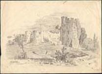 View of an English Castle 1833.