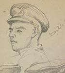 Étude des portraits de Smith, A.B. Walker et d'un troisième soldat, Flandre française 1917
