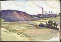 Mines de charbon dans les environs d'Auchel, Pas-de-Calais [between May 12 and August 8, 1918].