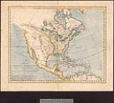 Carte de l'Amerique septentrionale [document cartographique] : pour servir à l'histoire de la Nouvelle France dressée par N.B., Ing. du Roy et Hydrog. de la Marine 1743.