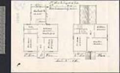 [Saugeen Reserve no. 29. Drawing of teacher's house on the Indian Reserve at French Bay, Ont. showing repairs to be done] [architectural drawing] [1894]