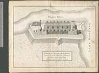 A view of Niagara Fort, taken by Sir William Johnson on the 25th July 1759, drawn on the spot in 1758 1759.