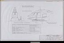 Antenna Mount to #206 Helicopter (& #204-205) [technical drawing] 5 Jan. 1973.