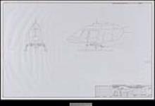 Proposed 36" Dia. Dish Mount, Helicoptor [sic] # 206A [technical drawing] July 3, 1973.
