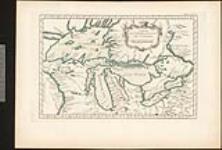 Carte des cinq grands lacs du Canada [document cartographique] [1764].