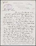 8 June, 1893.  Letter by Dr. Montizambert regarding cases of diphtheria aboard the ship Oregon.