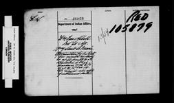 NORTHERN SUPERINTENDENCY, 3RD DIVISION - SAULT STE. MARIE - REQUISITION FOR PATENTS FOR THE MONTH OF APRIL 1890