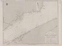 Chart of the River St. Lawrence from Cape Chat to Bic Island [cartographic material] : part I / surveyed by Captn. Bayfield R.N., F.A.S., 1827-1834 1 Dec. 1837, Apr. 1863.