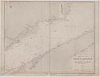Chart of the River St. Lawrence from Cape Chatte to Bic Island [cartographic material] : part I / surveyed by Captn. Bayfield R.N., F.A.S., 1827-1834 1 Dec. 1837, 1894.