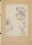 Sketches of Two Women; Still Life of a Plant 1929-1942
