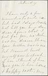 Agnes (Hallen) Cole - correspondence [184-]-1899