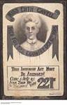 Miss Edith Cavell Died for Her Country Oct. 12th, 1915 : recruitment campaign 1915-1918