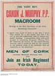 The Very Rev. Canon J. Murphy, P.P. Macroom, Join an Irish Regiment Today 1914-1918
