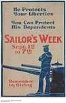 Sailor's Week, Sept. First to Seventh, Remember by Giving 1914-1918