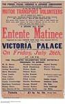 A Grand All Star Entente Matinée, Victor A. Palace 1914-1918