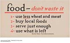 Food, Don't Waste It 1914-1918