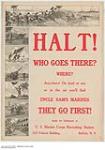 Halt! Who Goes There? On Land or Sea 1914-1918